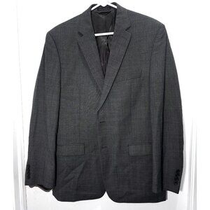 Lauren Ralph Lauren Men's Black/Dk Gray Suit Jacket Size 42 Regular Two-Button N